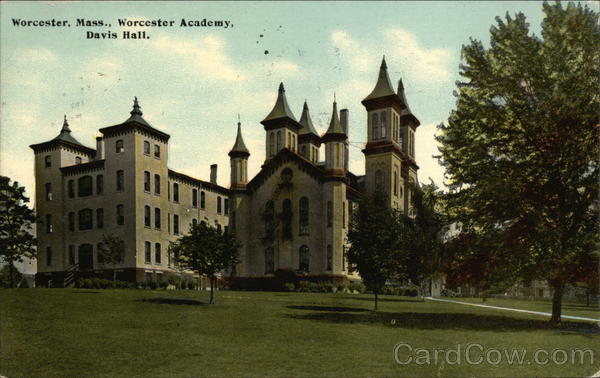 Worcester Academy Davis Hall Massachusetts