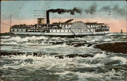 Duchess of York on The Lachine Rapids Montreal, PQ Canada Quebec Postcard Postcard