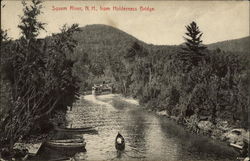 Squam River from Holderness Bridge Postcard