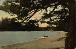 Corner in Sebego Lake, Not far from Landing Postcard