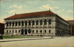 Public Library Postcard