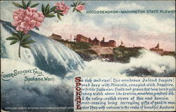 Lower Spokane Falls Postcard