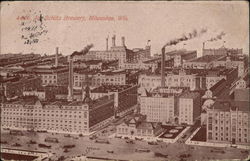 Joe Schlitz Brewery Milwaukee, WI Postcard Postcard