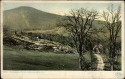 The Road to Greylock, Berkshire Hills Massachusetts Postcard Postcard