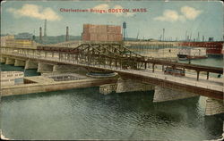 Charlestown Bridge Postcard