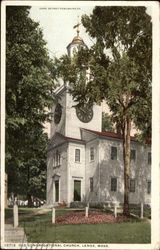 Old Congregational Church Lenox, MA Postcard Postcard