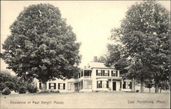 Residence of Paul Dwight Moody Postcard