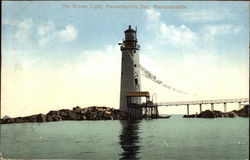 The Graves Light, Massachusetts Bay Postcard