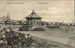 Ocean Park and Bandstand Postcard