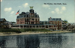 The Wesley Oak Bluffs, MA Postcard Postcard