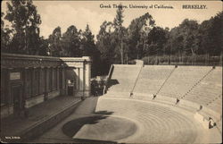 Greek Theatre at University of California Berkeley, CA Postcard Postcard