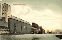 Fort William Harbor Postcard