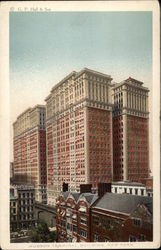 Hudson Terminal Building Postcard