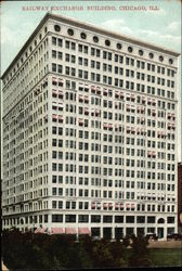 Railway Exchange Building Postcard