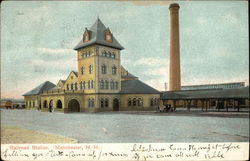 Railroad Station Postcard