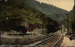 Hoosac Tunnel, East Portal North Adams, MA Postcard Postcard