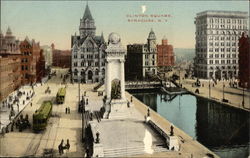 Clinton Square Postcard