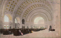 Union Station Waiting Room Washington, DC Washington DC Postcard Postcard