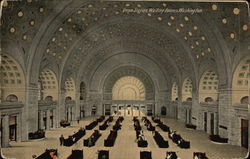 Union Station Waiting Room Postcard