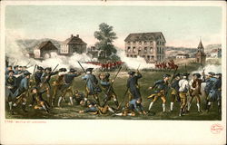 The Battle of Lexington Postcard