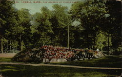 The Rockery at Taylor Park Postcard