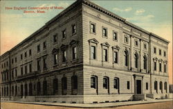 New England Conservatory of Music Postcard