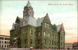 Gaston School South Boston, MA Postcard Postcard