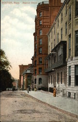 Beacon Street Boston, MA Postcard Postcard