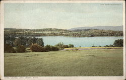 Laurel Lake Lenox, MA Postcard Postcard