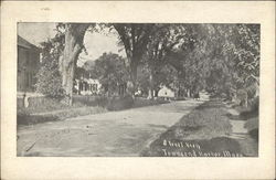 Street View Townsend Harbor, MA Postcard Postcard