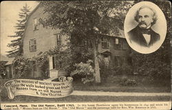 The Old Manse, Built 1763 Concord, MA Postcard Postcard