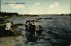 View of Shore Postcard