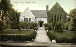 Public Library Nahant, MA Postcard Postcard