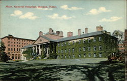 Massachusetts General Hospital Postcard