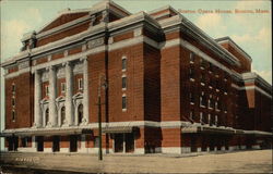 Boston Opera House Massachusetts Postcard Postcard