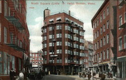 North Square (Little Italy) Boston, MA Postcard Postcard