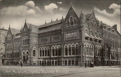 Art Museum - Copley Square Postcard