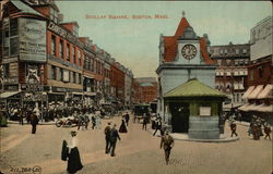 Scollay Square Postcard