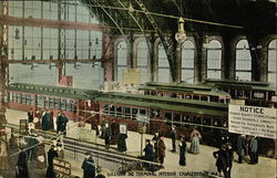 Sullivan Square Terminal Interior Charlestown, MA Postcard Postcard