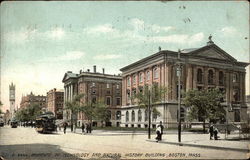 Institute of Technology and Natural History Building Boston, MA Postcard Postcard