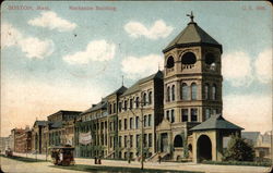 Mechanics Building Postcard