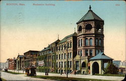 Mechanics Building Boston, MA Postcard Postcard