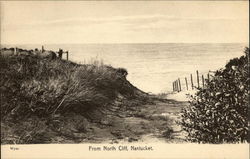 View of North Cliff Postcard