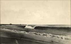 A Surf Scene Postcard