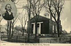 Coffin School for Manual Training Nantucket, MA Postcard Postcard