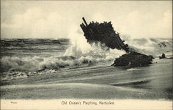 Old Ocean's Plaything Nantucket, MA Postcard Postcard