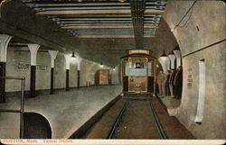 Tunnel Station Postcard