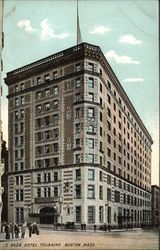 Hotel Touraine Boston, MA Postcard Postcard