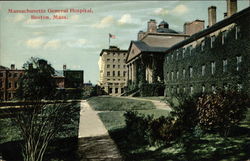 Massachusetts General Hospital Boston, MA Postcard Postcard