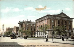 Institute of Technology and Natural History Building Boston, MA Postcard Postcard